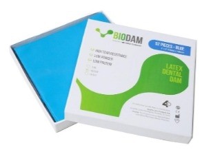 Lençol de Borracha BIODAM - 6x6" 152x152mm
